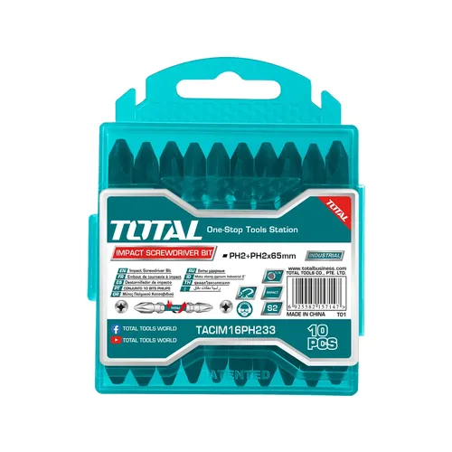 Hroty oboustranné, sada 10ks TOTAL TACIM16PH233