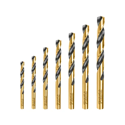 Vrtáky do kovu, hss, sada 7ks, industrial TOTAL TACSD0075