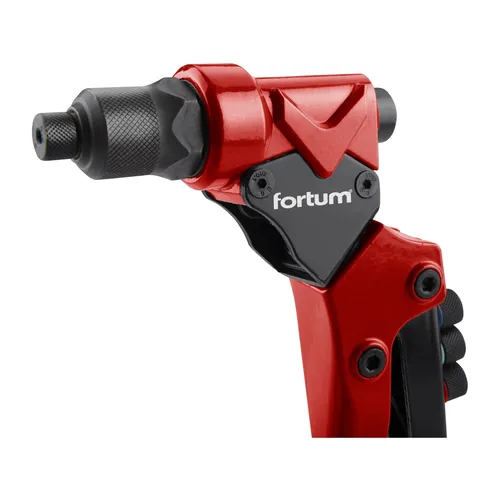 Kleště nýtovací s otočnou hlavou combo, pro nýt. matice m3-m6 a trhací nýty 2,4-4,8mm FORTUM 4770628