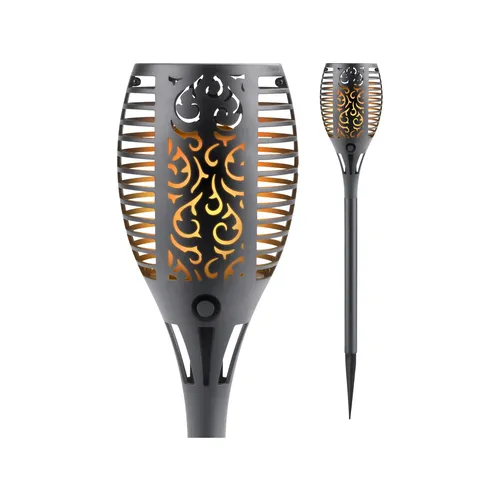 Pochodeň led s plamenem, 57cm, solární nabíjení, 33 led EXTOL LIGHT 43147