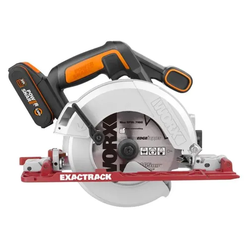 Worx power tools WX530 - Aku okružní pila 20V, 165mm, 1x2.0Ah - Powershare