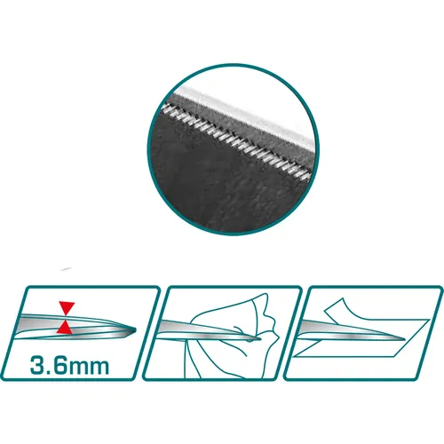 Nůžky 255, industrial TOTAL THSCRS832558