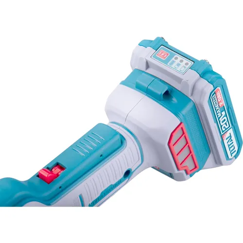 Bruska úhlová aku, 115mm, brushless, 20v li-ion, bez baterie a nabíječky TOTAL TAGLI211156