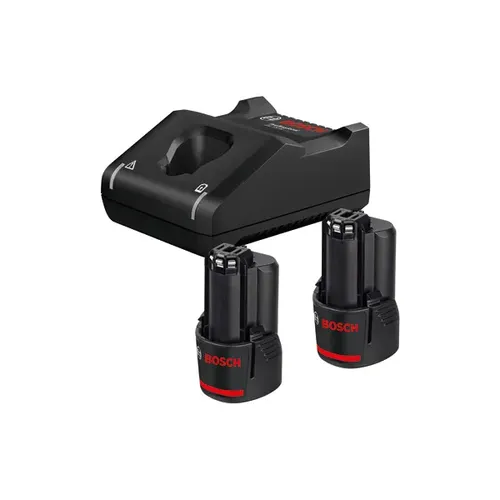 Startovací sada 2× 12V3.0Ah + GAL12V-40 BOSCH 1600A019RD