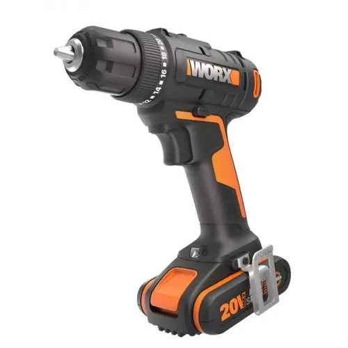 Worx power tools WX100 - Aku vrtačka šroubovák 20V 30Nm 1x2Ah - Powershare