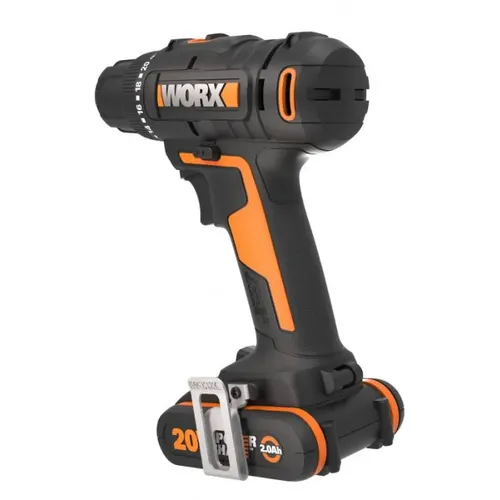 Worx power tools WX100 - Aku vrtačka šroubovák 20V 30Nm 1x2Ah - Powershare