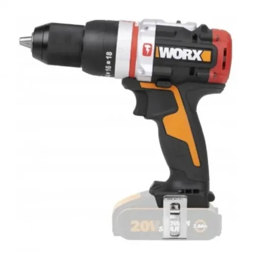 Worx power tools WX354.9 Aku vrtačka s příklepem 20V 60Nm - bez akumulátoru - Powershare