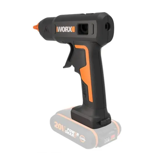 Worx power tools WX045.9 - Aku tavná pistole 20V - bez akumulátoru - Powershare