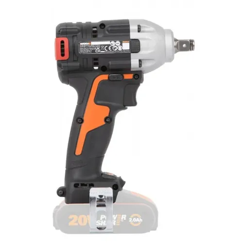 Worx power tools WX272.9 - Aku rázový utahovák 20V 300Nm 1/2" - bez akumulátoru - Powershare