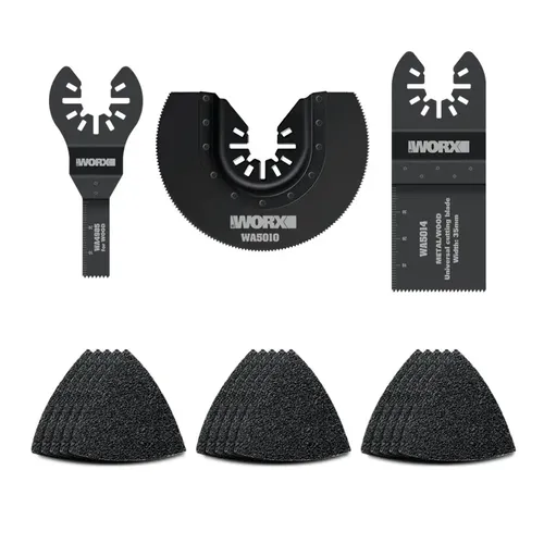 Worx power tools WA5099 - Sada příslušenství pro Sonicrafter, 18 ks