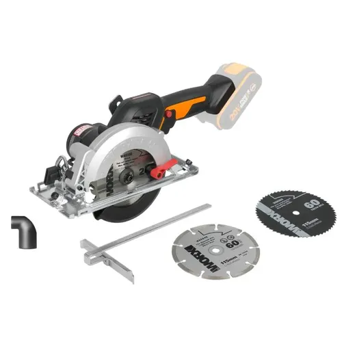 Worx power tools WX531.9 - Aku kompaktní ponorná pila 20V, 120mm - bez akumulátoru - Powershare