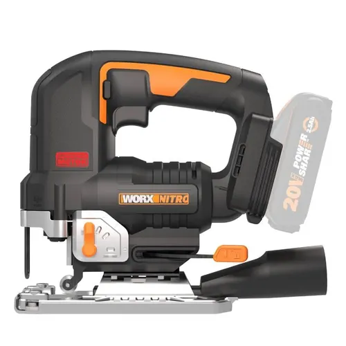 Worx power tools WX542.9 - Aku přímočará pila 20V NITRO - bez akumulátoru - Powershare