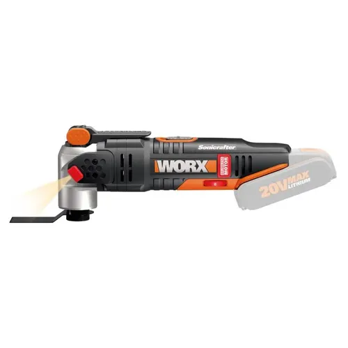 Worx power tools WX693.9 - Aku multifunkční oscilační bruska 20V NITRO Sonicrafter - bez akumulátoru - Powershare