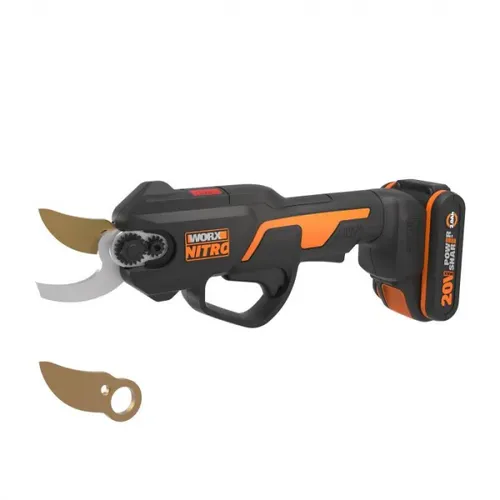 Worx garden WG330E - Aku nůžky na větve 20V NITRO 1x2Ah - Powershare