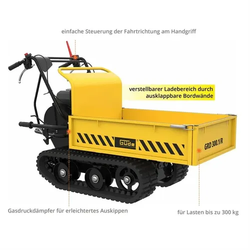 Pásový dumper GRD 300.1/R Güde 55526