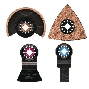 Makita B-67496 sada nástrojů pro Multitool Starlock 4 ks v papírové krabičce