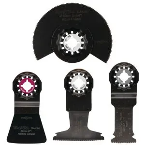 Makita B-67505 sada nástrojů pro Multitool Starlock 4 ks v papírové krabičce