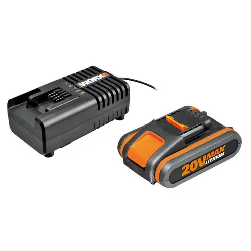 Worx garden WA3601 - Akumulátor 20V 2Ah + nabíječka 20V 2A