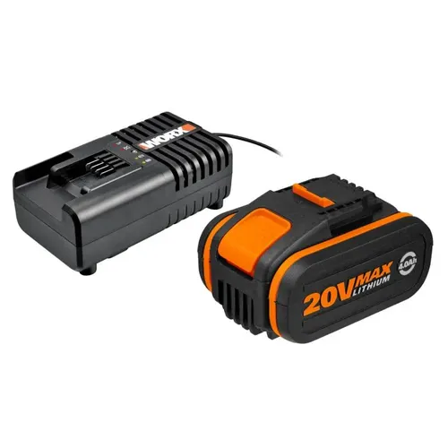 Worx garden WA3604 - Akumulátor 20V 4Ah + nabíječka 20V 2A