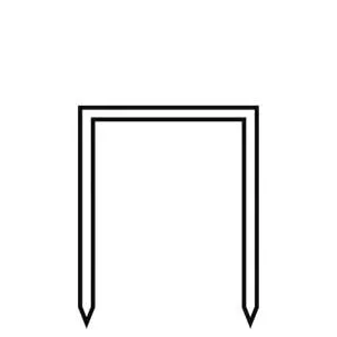 Spony Typ 80, 10 mm (5 000 ks) 2405410 Aircraft