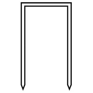 Spony Typ 80, 16 mm (5 000 ks) 2405416 Aircraft