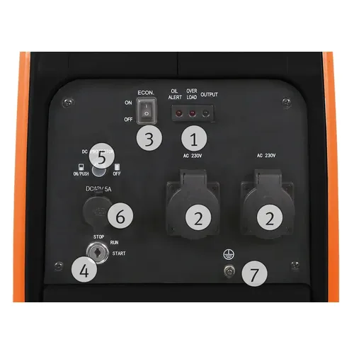 Invertorová elektrocentrála PG-I 35 SE 6706135 Unicraft