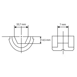Makita ZM00000228 čelisti Cu 400 / AI 300