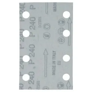 Makita E-23569 papír brusný suchý zip 80x130 A240, 10ks