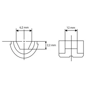 Makita ZM00000216 čelisti Cu 10