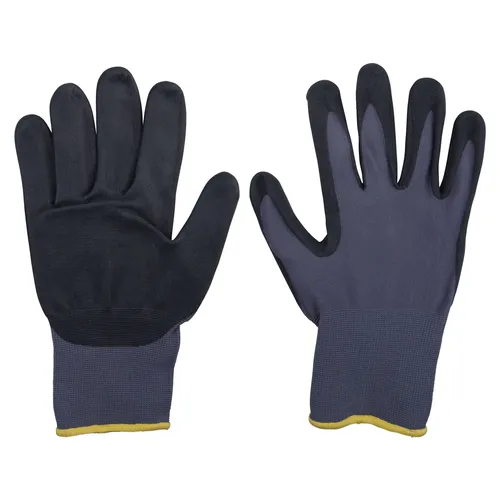 Rukavice nylonové, bezešvé, polomáčené v nitrilu, velikost 8" EXTOL PREMIUM 8856680