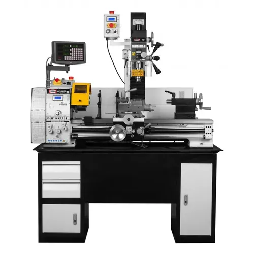 Proma SKF-750MD -  Kombinovaný soustruh na kov s pohyblivým frézovacím zařízením a digitálním odměřováním