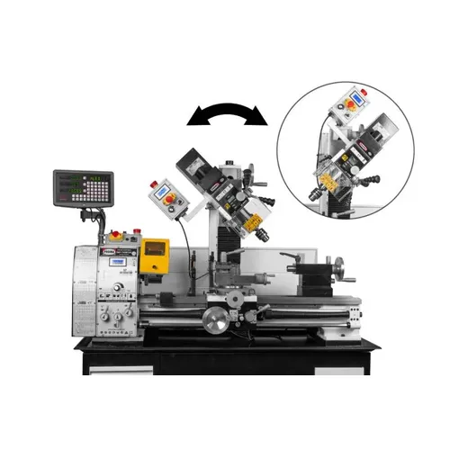 Proma SKF-750MD -  Kombinovaný soustruh na kov s pohyblivým frézovacím zařízením a digitálním odměřováním