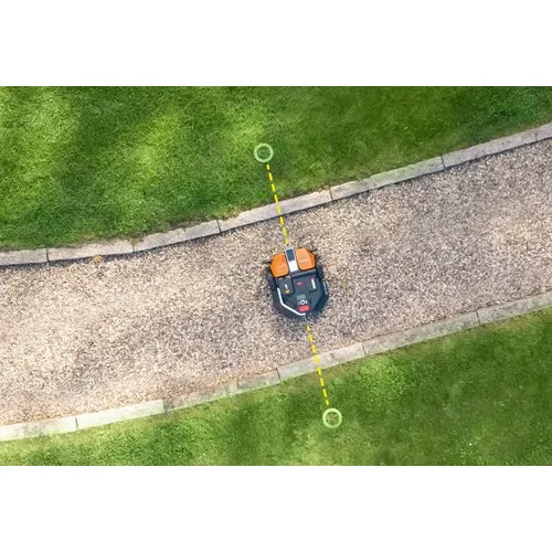 Worx garden WA0780 - Rozeznání sekací zóny pro sekačky Vision 1.0