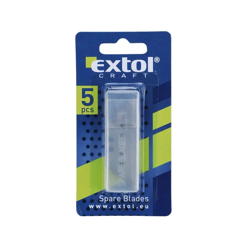 Břity do nože 5ks, 19mm EXTOL CRAFT 9124