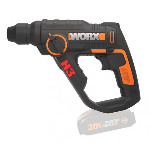 Worx power tools WX390.9 - Aku vrtací kladivo 20V 1,2J - bez akumulátoru - Powershare