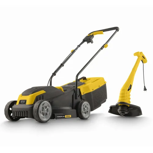 Elektrická sekačka 1300W 320mm  plus  vyžínač 250W Powerplus POWXG62205T