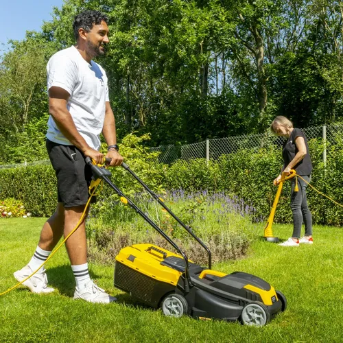 Elektrická sekačka 1300W 320mm  plus  vyžínač 250W Powerplus POWXG62205T