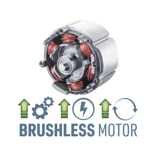Utahovák rázový 1/4" aku share20v, brushless, 2ah EXTOL PREMIUM 8891814