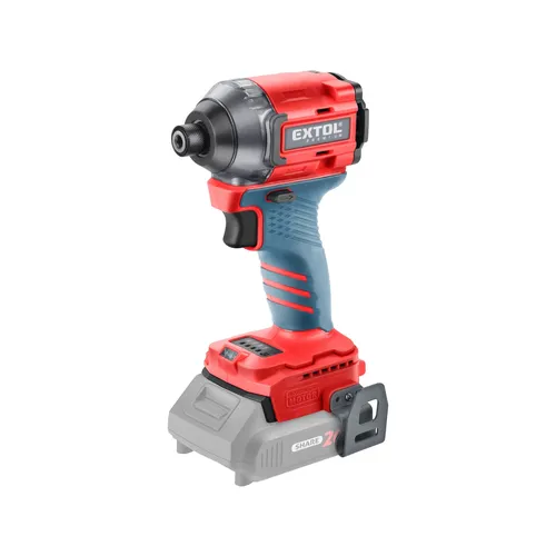 Utahovák rázový 1/4" aku share20v, brushless, bez baterie a nabíječky EXTOL PREMIUM 8891815