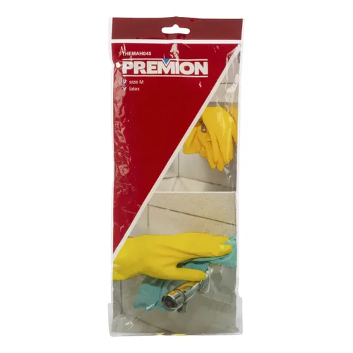 Rukavice úklidové LATEX M Premion THEMAH045