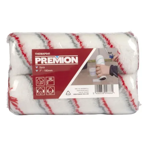 Váleček malířský akryl 180mm 2ks Premion THEMAP041