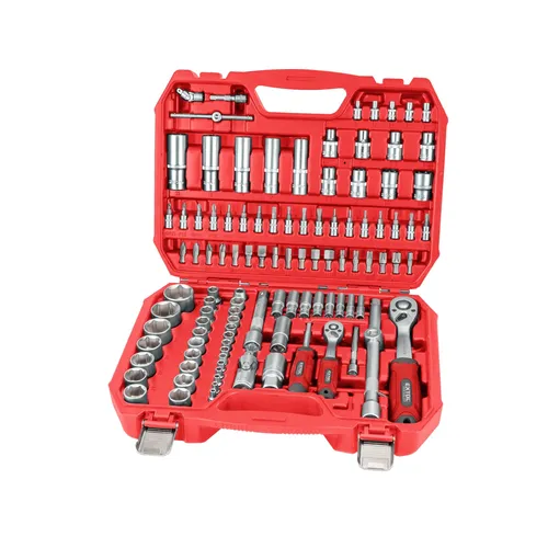 Hlavice nástrčné, sada 110ks, 1/4", 1/2" EXTOL PREMIUM 8818338