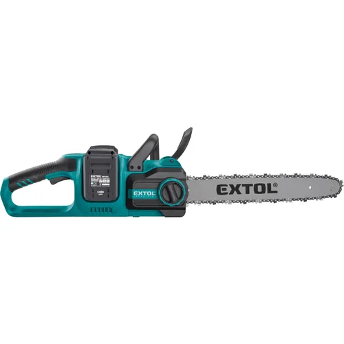 Pila řetězová aku share20v, 40cm, brushless, 2x4ah EXTOL INDUSTRIAL 8791920