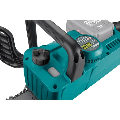 Pila řetězová aku share20v, 40cm, brushless, bez baterie a nabíječky EXTOL INDUSTRIAL 8791921