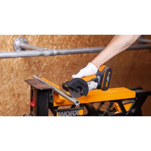 Worx power tools WX801 - Aku úhlová bruska 20V 76mm 1x2Ah - Powershare
