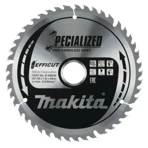 Makita B-68638 kotouč pilový dřevo Efficut 190x1.45x30mm 45Z = old B-68622