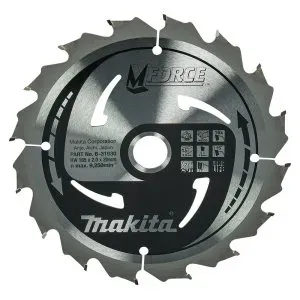 Makita B-31930 kotouč pilový dřevo MFORCE 165x2x20mm 16Z = old B-07901