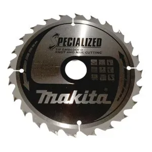 Makita B-33118 kotouč pilový dřevo SPECIALIZED se zapuštěnými zuby 190x2x30mm 24Z = old B-09422