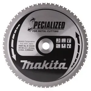Makita B-33439 kotouč pilový ocel SPECIALIZED 305mmx2.1x25.4mm 60Z = old B-09765