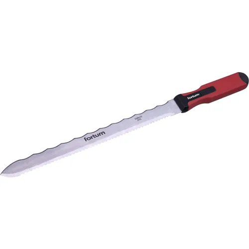 Nůž na minerální vatu a izolační hmoty, nerez, 470/280mm FORTUM 4780503